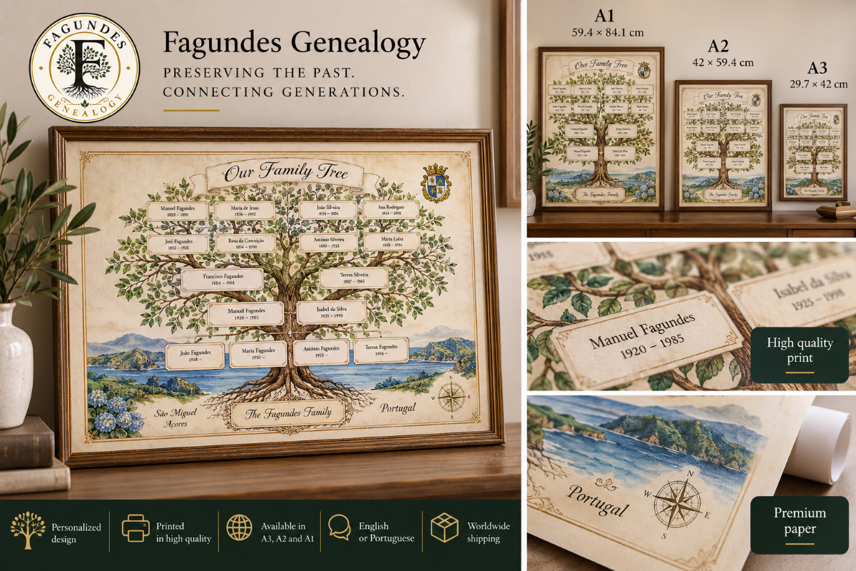 Personalized Family Tree Chart – Printed - Image 3
